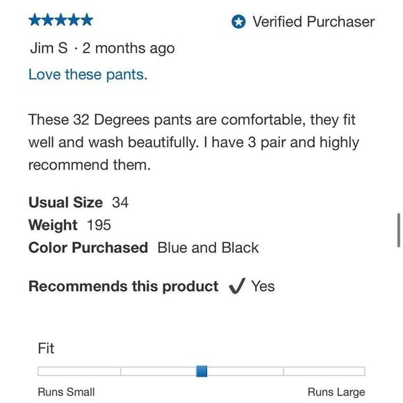 NEW! 32 Degrees Men's Performance Jogger - Picture 8 of 16